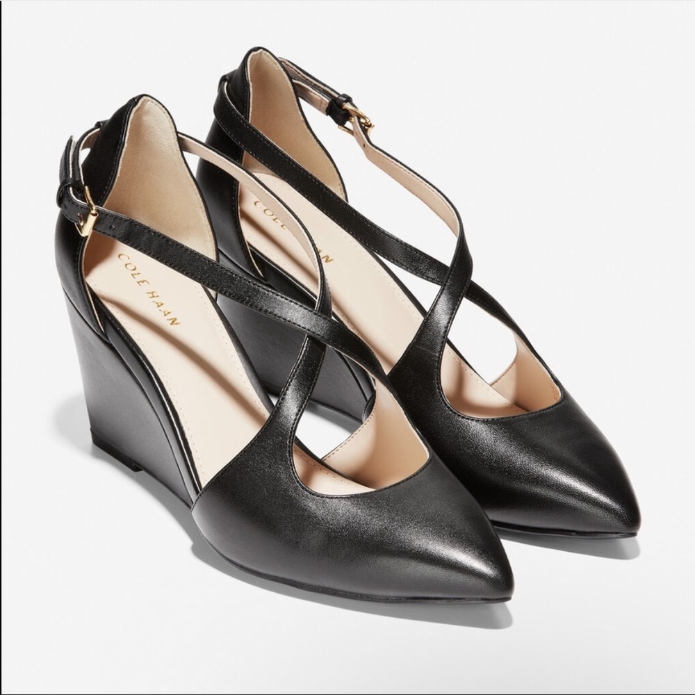 Cole Haan emberlee wedges